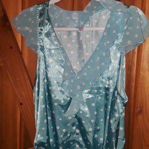 🥳 Oscar Dela Renta  elegant top and bottom PJ’s